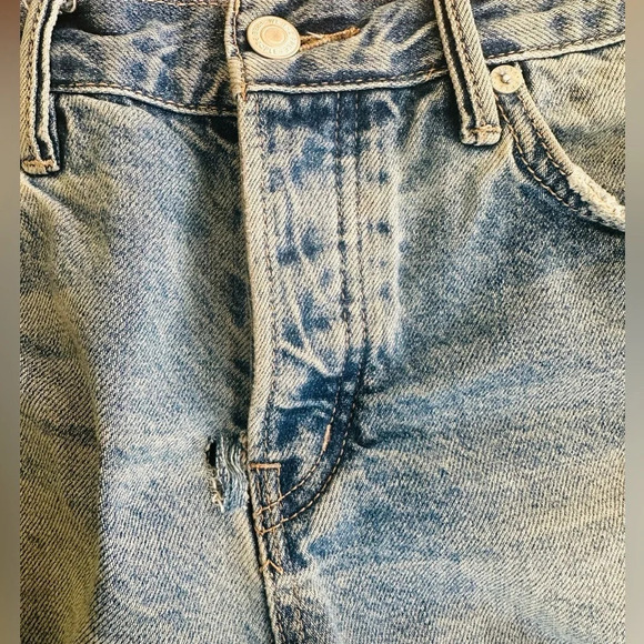 Free People We the Free Denim Shorts - Size 24 - Picture 8 of 12